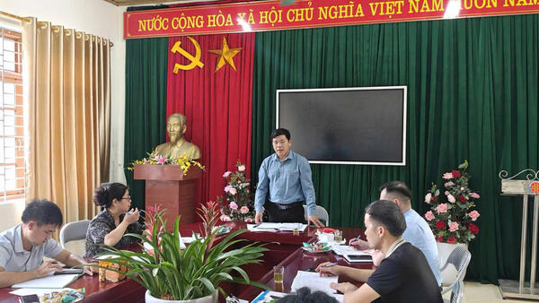 Xã Ba Sơn tăng cường kiểm tra liên ngành về an toàn thực phẩm tại các trường học