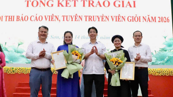 XÃ BA SƠN THAM GIA HỘI THI BÁO CÁO VIÊN, TUYÊN TRUYỀN VIÊN GIỎI NĂM 2026 – CỤM THI SỐ 01