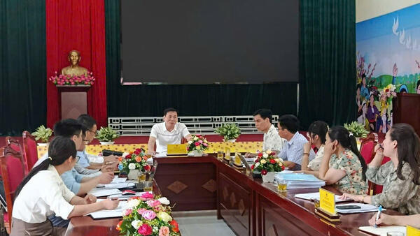 ĐOÀN KIỂM TRA CỦA UBND TỈNH LÀM VIỆC VỚI XÃ BA SƠN VỀ CÔNG TÁC QUẢN LÝ TÀI SẢN CÔNG
