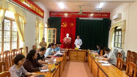 Xã Ba Sơn triển khai cuộc họp lãnh đạo đầu nhiệm kỳ, định hướng phát triển kinh tế - xã hội