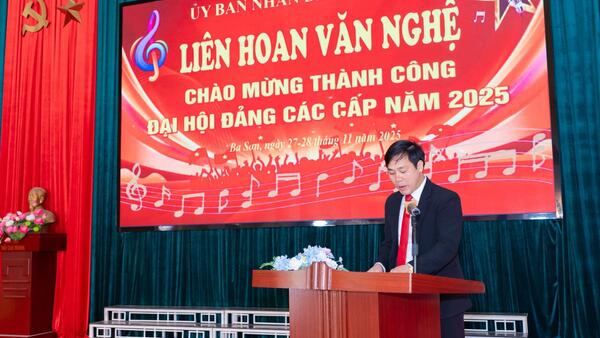 LIÊN HOAN VĂN NGHỆ CHÀO MỪNG THÀNH CÔNG ĐẠI HỘI ĐẢNG CÁC CẤP NHIỆM KỲ 2025 – 2030