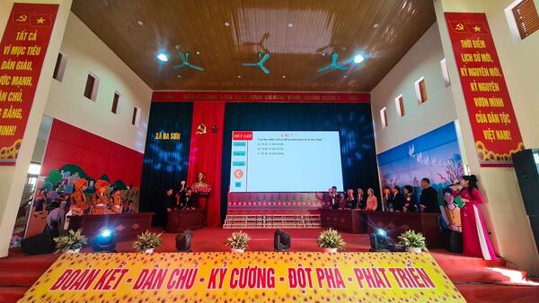 HỘI THI TÌM HIỂU PHÁP LUẬT VỀ HÔN NHÂN, TẢO HÔN VÀ HÔN NHÂN CẬN HUYẾT THỐNG NĂM 2025